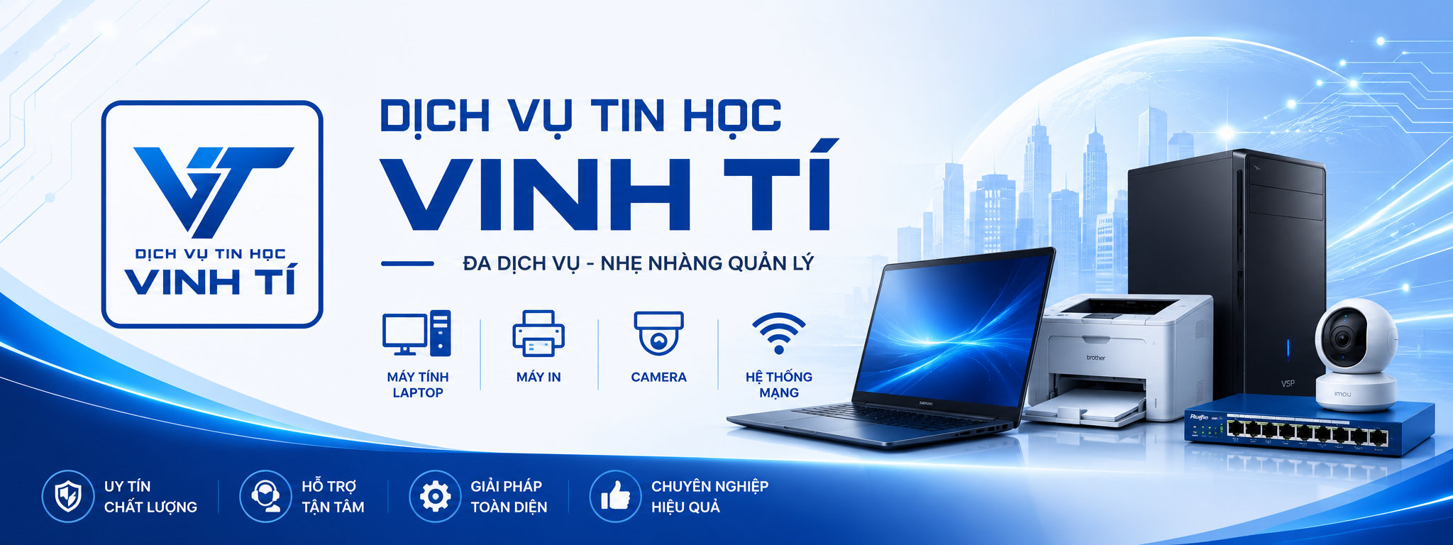 Banner Dịch vụ tin học Vinh Tí